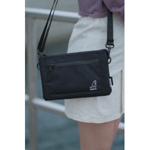 Kangol Keeper Partition Partition Cross Bag - Black 3102